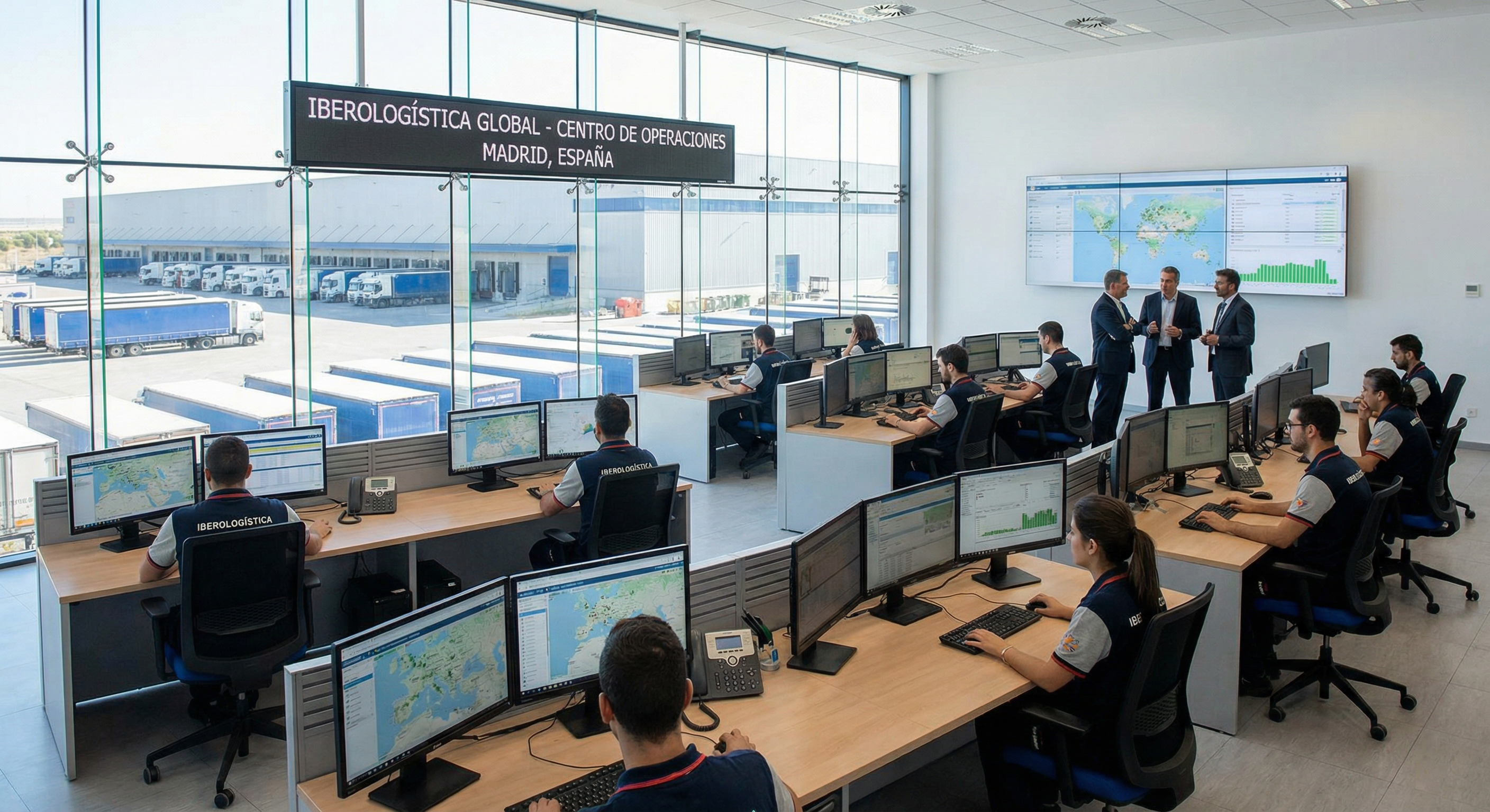 Operadores logísticos y centro de operaciones